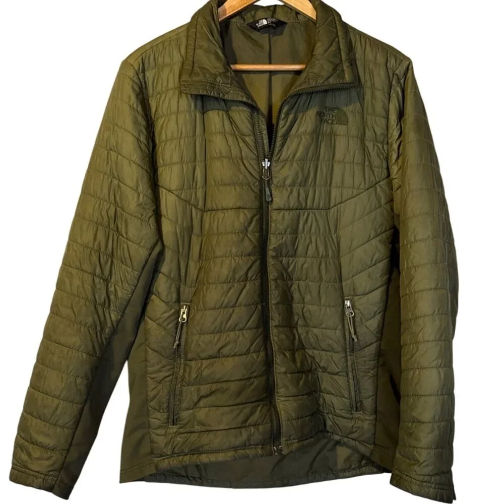 The North Face Men’s Canyonlands Hybrid Olive Green Jacket S Outdoor Fall Winter